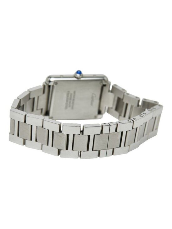 Cartier Tank Solo SM Watch White Silver Stainless Steel main image 8